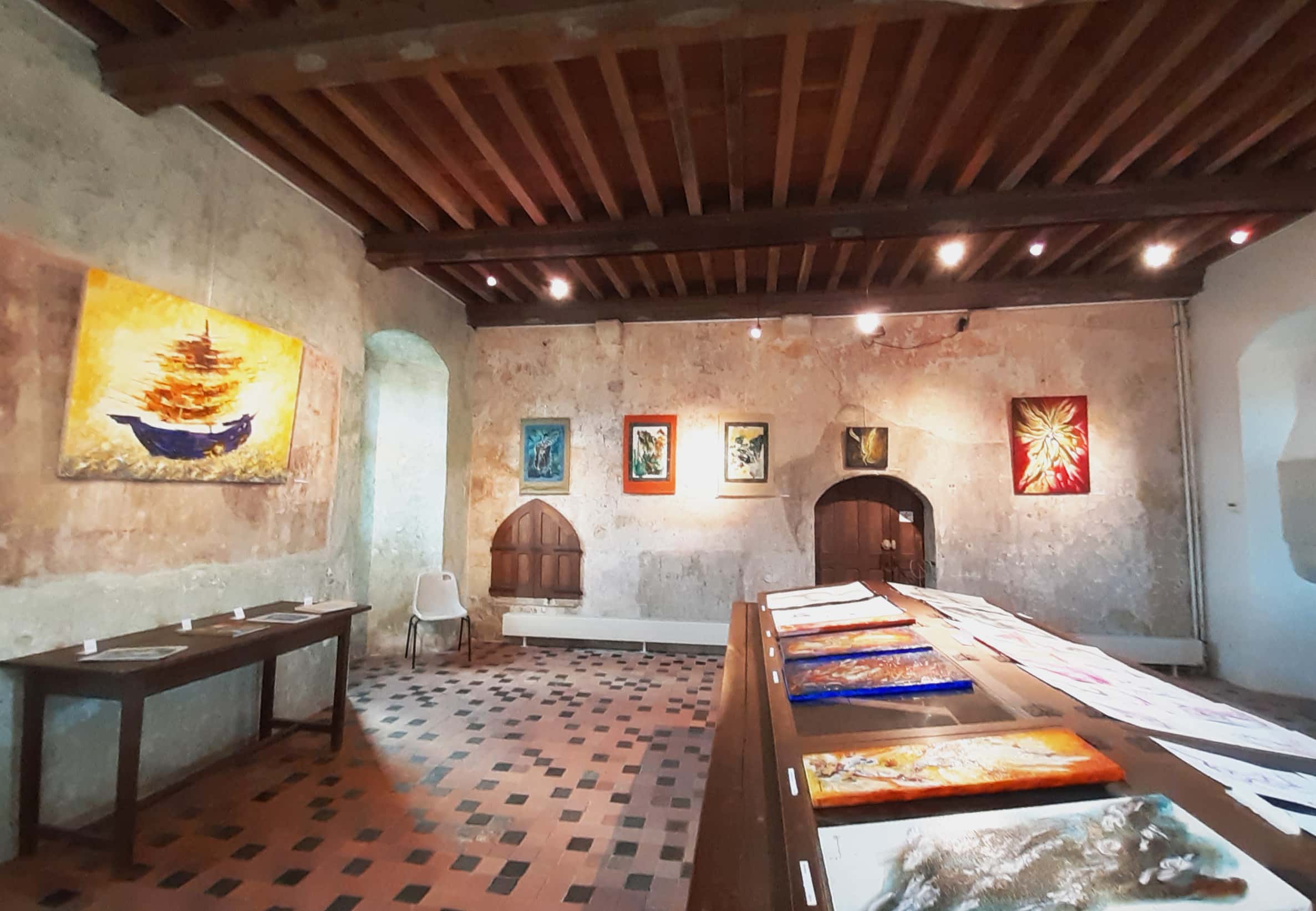 Exposition Agnès Hémery au château de Saint-Sauveur-le-Vicomte